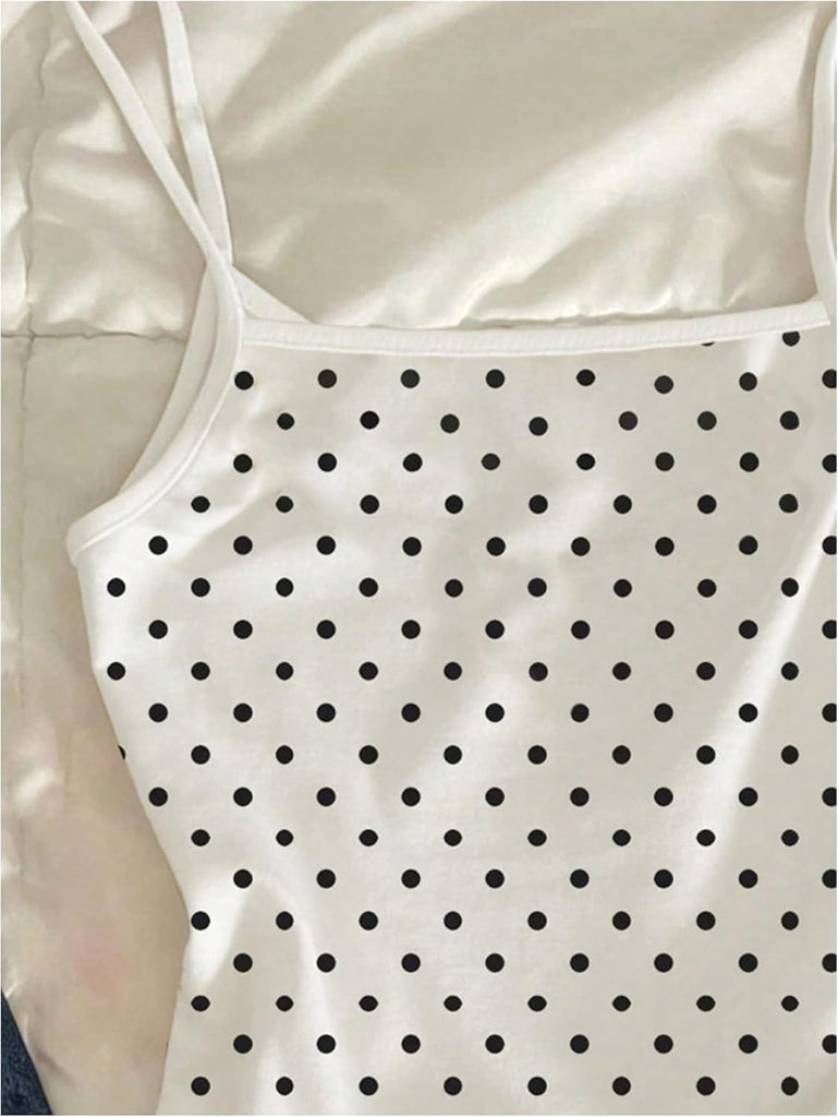 Girl's Striped Cami Tops Spaghetti Strap Tank Top Summer Camisole