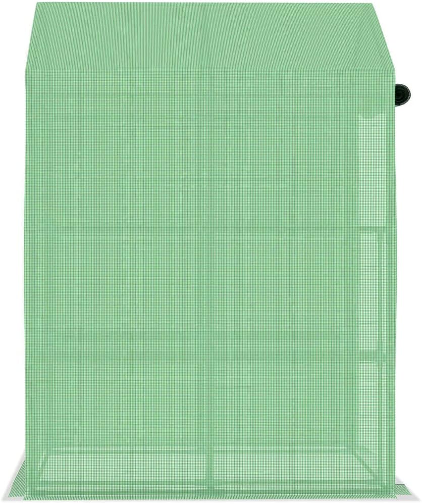 Greenhouse for Outdoors, Walk-in Plant House with Shelves and Zippered Door, Portable Garden Grow Tent for Vegetables