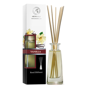 Vanilla Reed Diffuser Set 3.4 fl oz (100 ml) - Home Fragrance