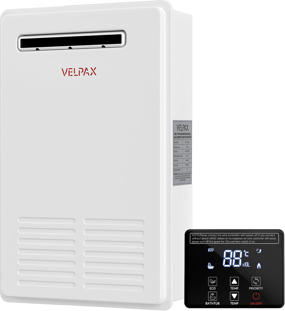 Propane Tankless Water Heater Outdoor, 5.26GPM 20L Outdoor