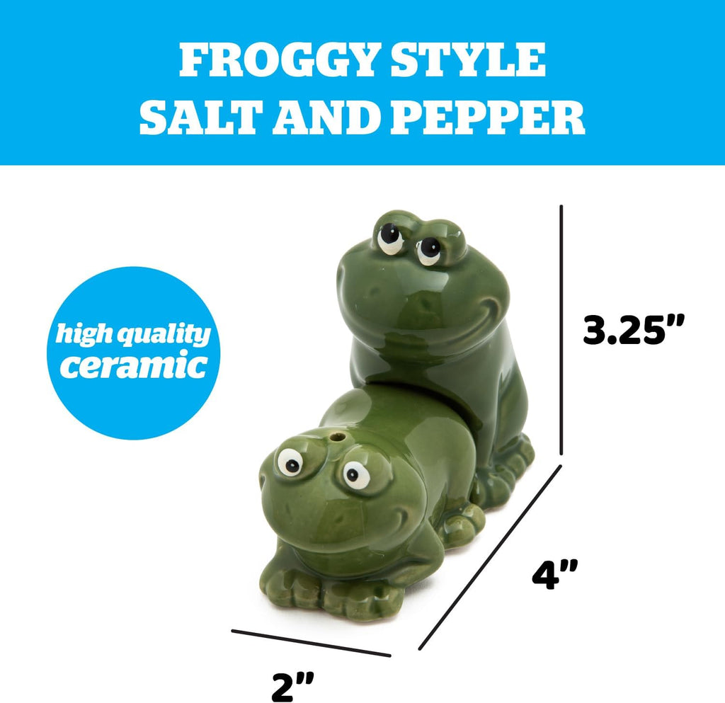 Froggy Style Salt and Pepper Shakers