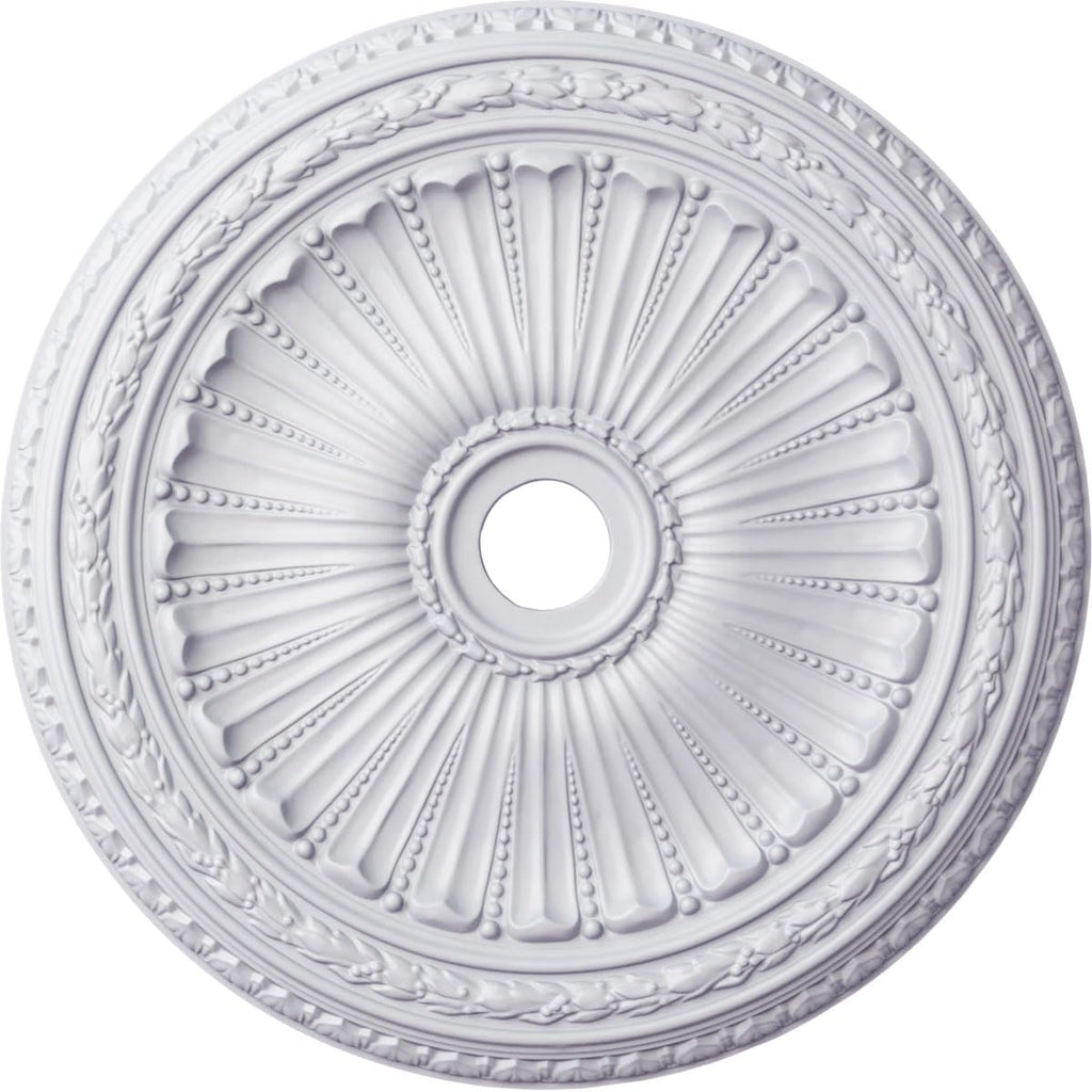 35 1/8"OD x 4 7/8"ID x 2 1/2"P Viceroy Ceiling Medallion (Fits Canopies up to 4 7/8")