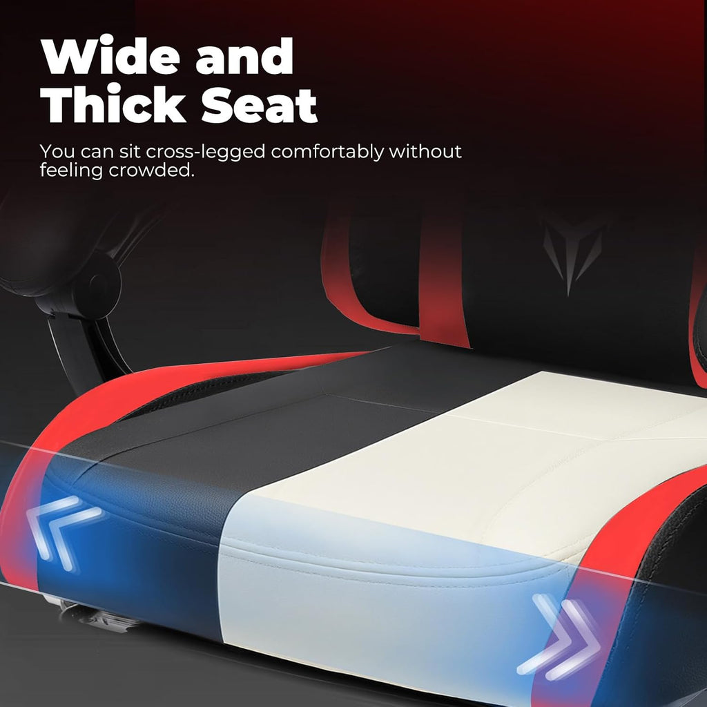 Gaming Chair, Video Game Chairs Racing Style PC Game Chairs 350lbs for Adults - Padded High Back Ergonomic Reclining