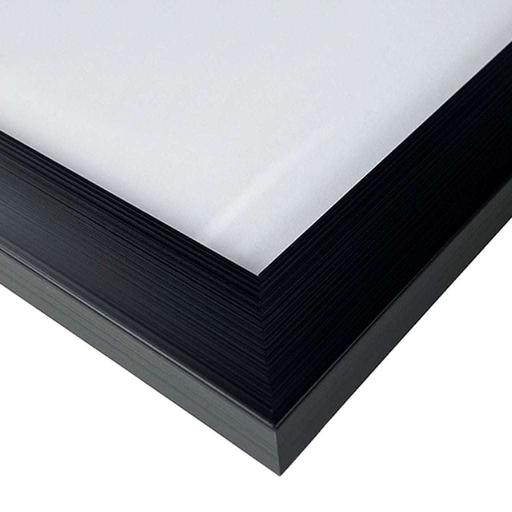 Black 8x10 Picture Frame Bulk, Multi 8 x 10 Photo Frames Set for Wall Hanging or Tabletop, 12 Pack