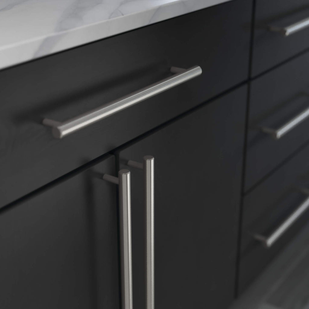) - Stainless Steel Cabinet Handles, 12 Inch Hole Center, Casual Pulls for Drawers, Kitchen Cabinet Door
