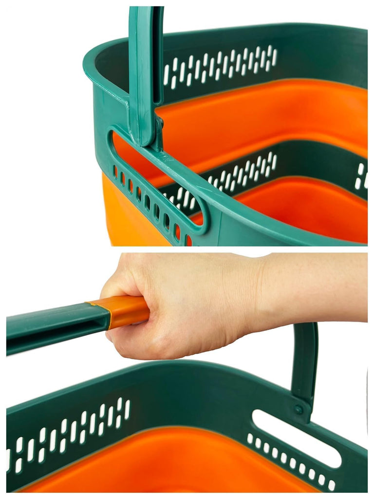 38L(10 Gal) Collapsible Laundry Basket - Foldable Pop-Up Storage Container/Organizer-Portable Space Saving Hamper