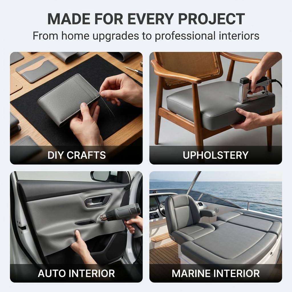 Faux Leather Sheets, Faux Leather for Crafts.