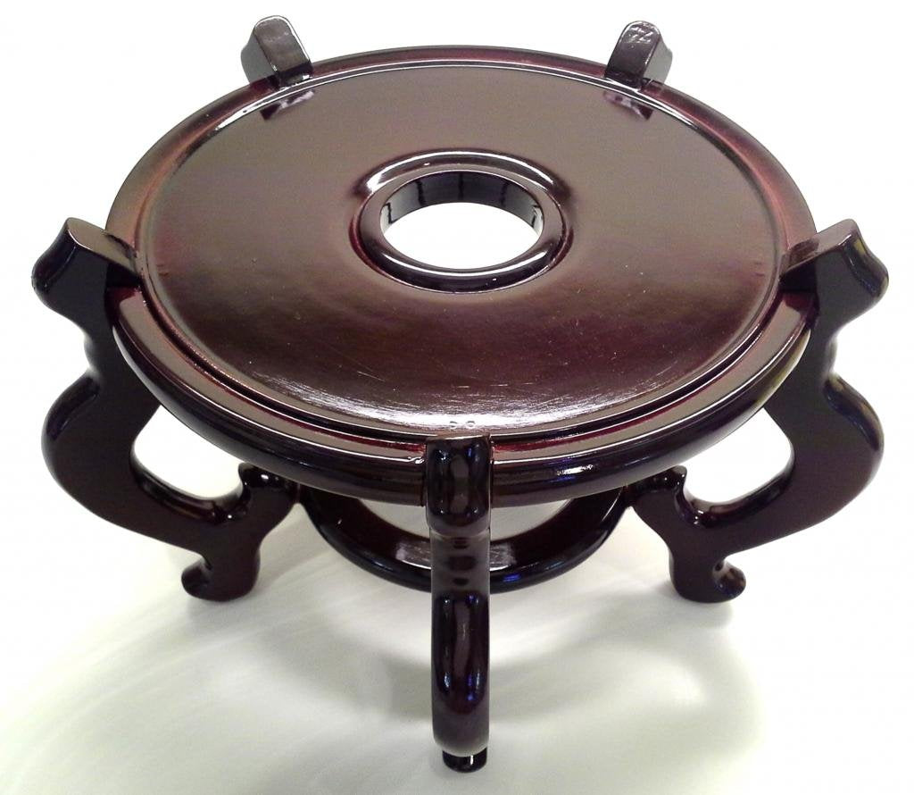 Oriental Chinese Japanese Asian Accents, Accessories, Decor - Oriental Jardiniere Planter Pot 5 Leg Base / Fish Bowl