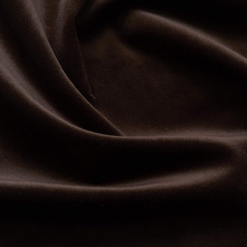 Velvet, Heavy Weight Upholstery, 59" Wide Luxurious Upholstery Royal Velvet Fabric by The Yard, (Brown)