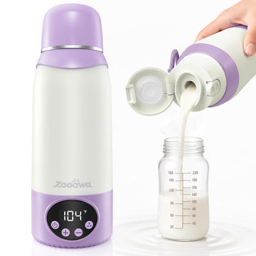 Portable Bottle Warmer for Breast Milk, Baby Milk Warmer Travel Essentials