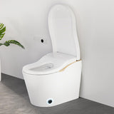WinZo Modern Smart Toilet with Bidet, One-Piece Elongated, Porcelain, Auto Flush, Heated Seat, Warm Air Drying