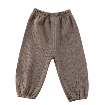 Cute Toddler Kids Baby Boy Girl Casual Eelastic Harem Long Pants Bloomers