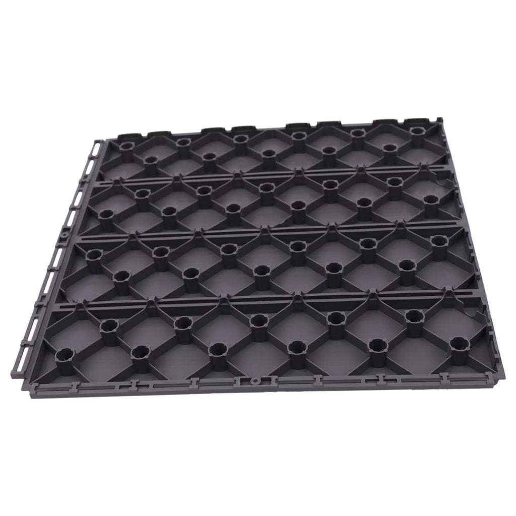 22 Pcs Plastic Composite Patio Deck Tiles,12"X12" Interlocking Deck Tiles Waterproof Outdoor Flooring All Weather Use