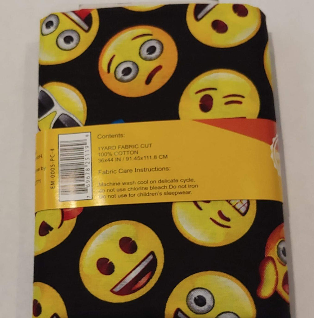 Emoji Fabric 1 Yard Cut