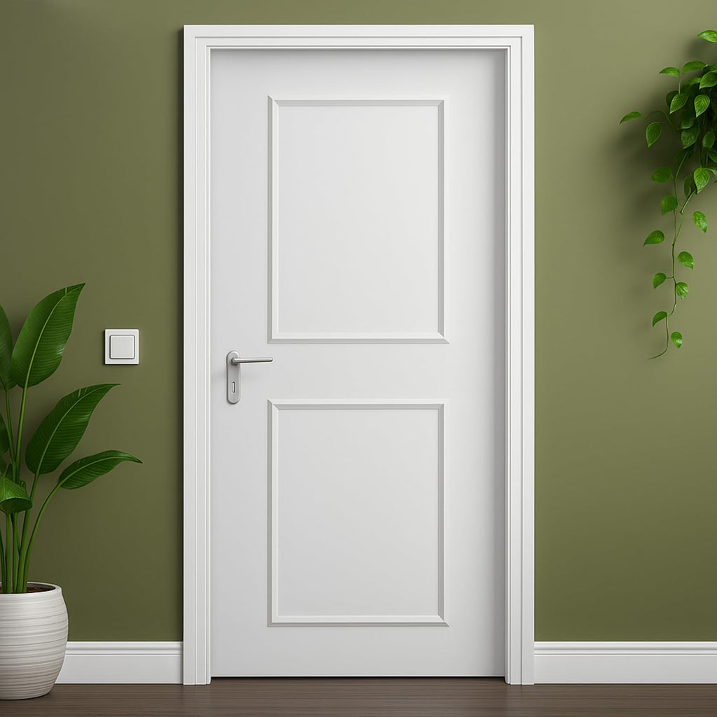 1 Set Peel and Stick Door Moulding, Modern, 16"x20"