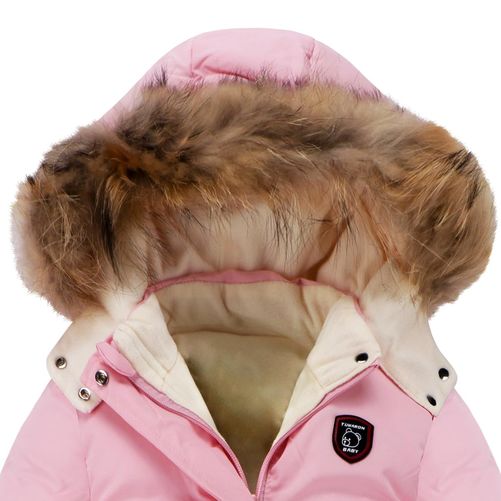 Baby Girls Snowsuit Toddler Winter Snow Suits For Kids Jacket