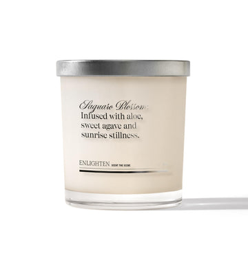 Saguaro Blossom Candle | Luxurious Sweet Agave, Orange & Patchouli Scent | Double Scent Load for Enhanced Aroma