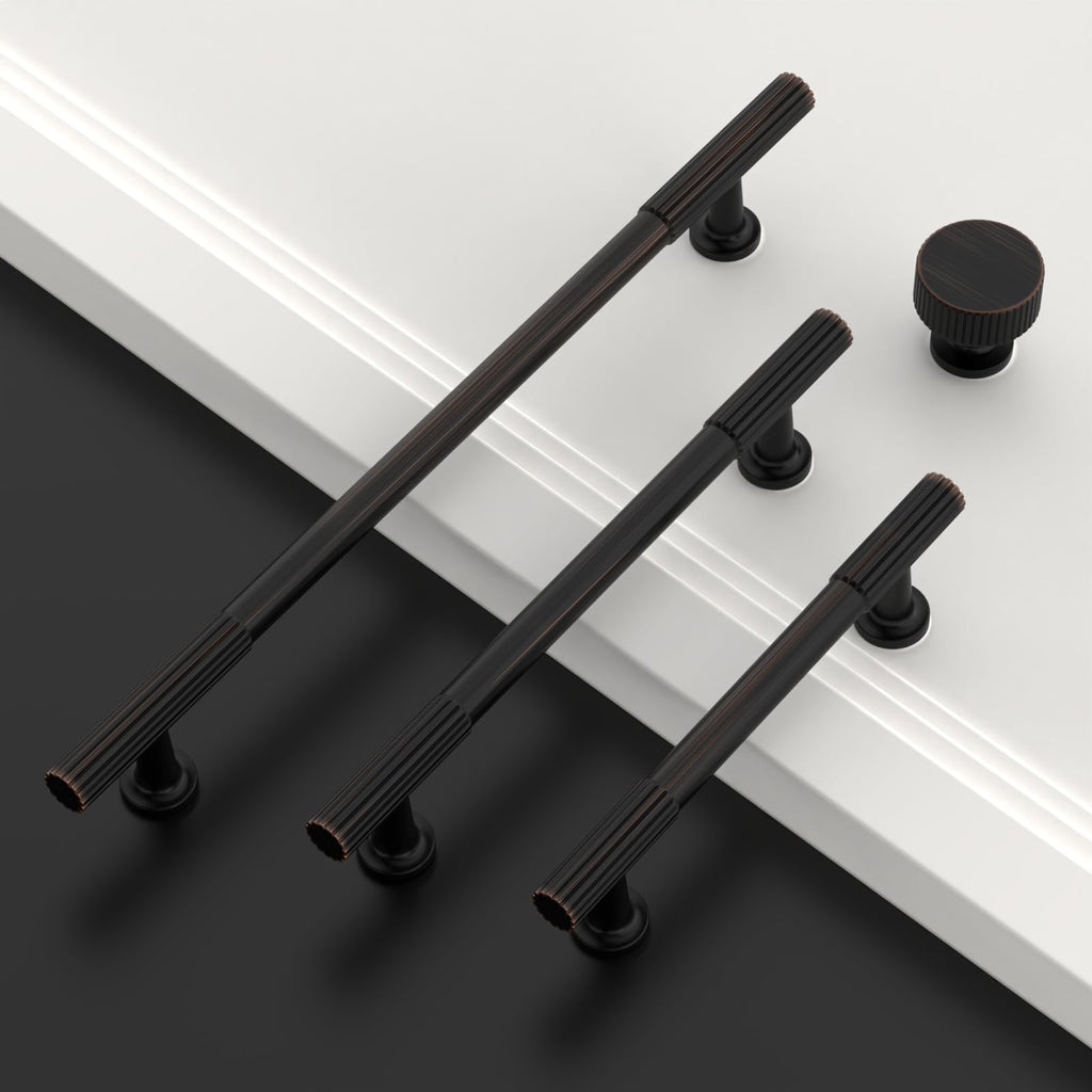 15 Pack 5 inch Oil Rubbed Bronze Kitchen Cabinet Handles