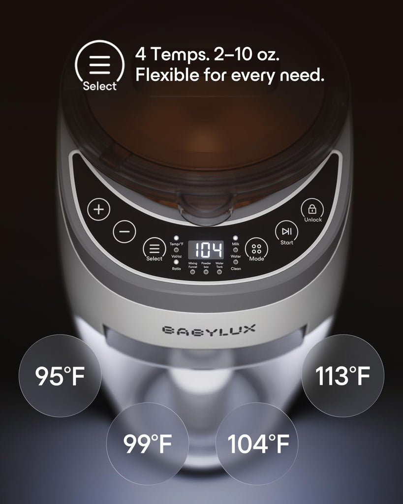 Baby Formula Maker, Formula Dispenser, Fast & Precise Mixing
