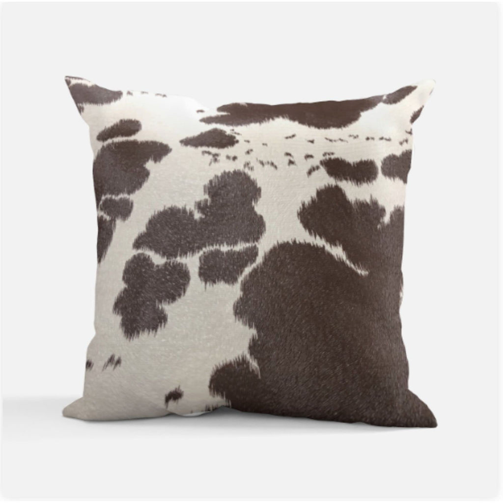 Cow Print Vinyl, Smooth Textured Animal Hide Pattern Faux Leather, Embossed Upholstery Craft and DIY Pleather