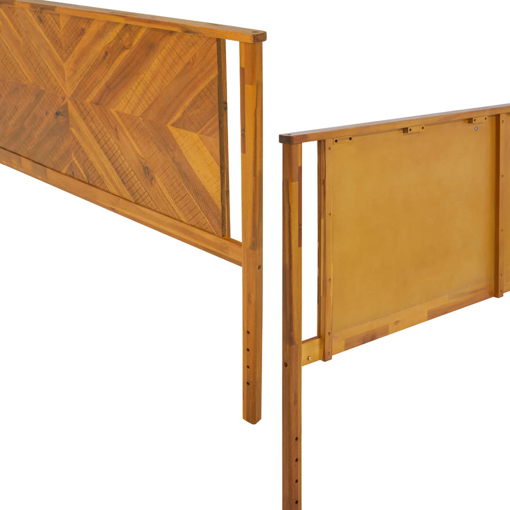Vivian Headboard Only, Acacia, Scandinavian, Rustic Golden Brown