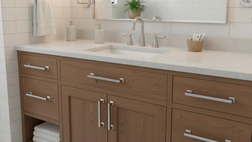 3-1/2" Polished Chrome Cabinet Pulls 10 Pack, AL3046CP