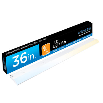 36 Inch Hardwired Under Cabinet Light with 5 Color Temperatures