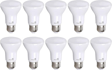 Light Bulb BR20 Light Bulbs 3000K Bright Soft White LED Bulbs 6W=50W Replacement 90 CRI 540 Lumen Indoor/Outdoor UL