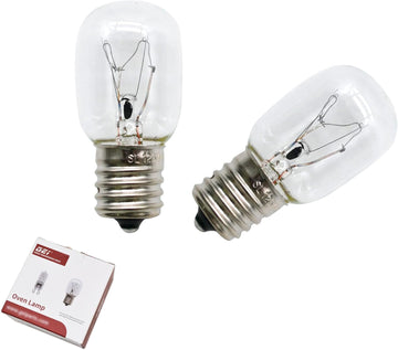 Bulb 40W 125V Microwave Oven Light, Microwave Light Bulbs Under Hood 40 Watt Appliance Bulb Fit for Refrigerator