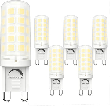 G9 LED Bulb Bi-pin Base 4W Equivalent 40W 120V for T4 G9 Halogen Replace