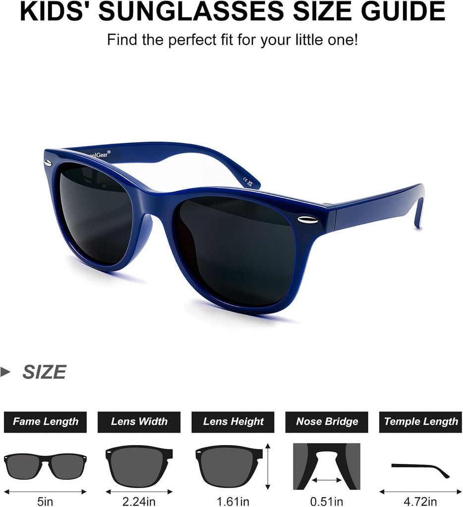 Kids Polarized Sunglasses for Boys Girls ‐6
