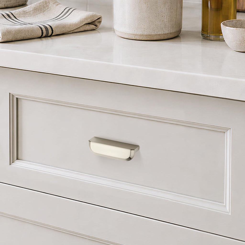 Cabinet Pulls Cabinet Handles 2-1/2 Inch Brushed Nickel 15 Pack