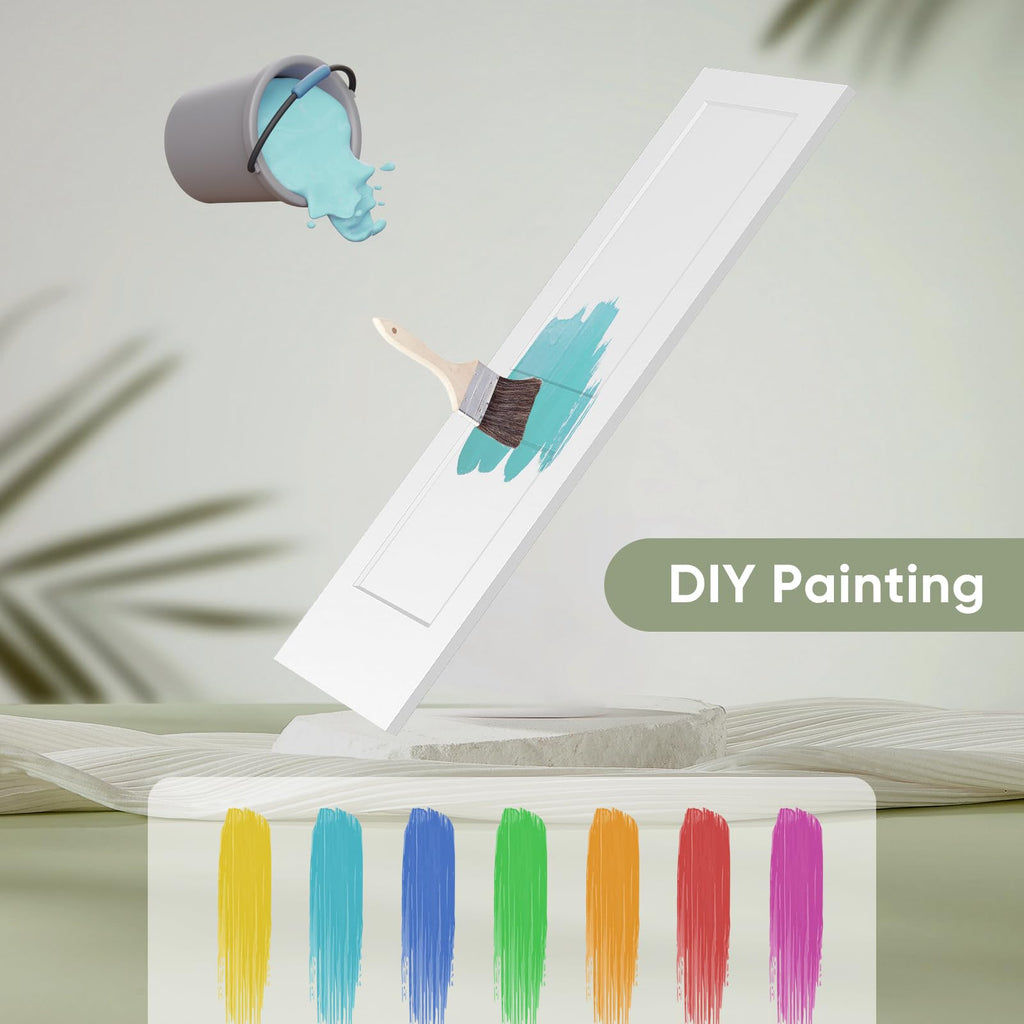 30x80 in 2-Panel White Primed Interior Door Panel