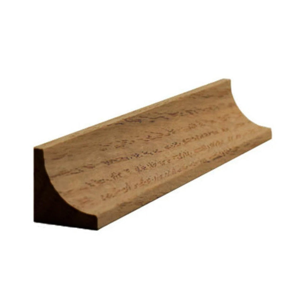 Cove Molding 3/4" x 3/4" Trim. Unfinished, Walnut, 94"