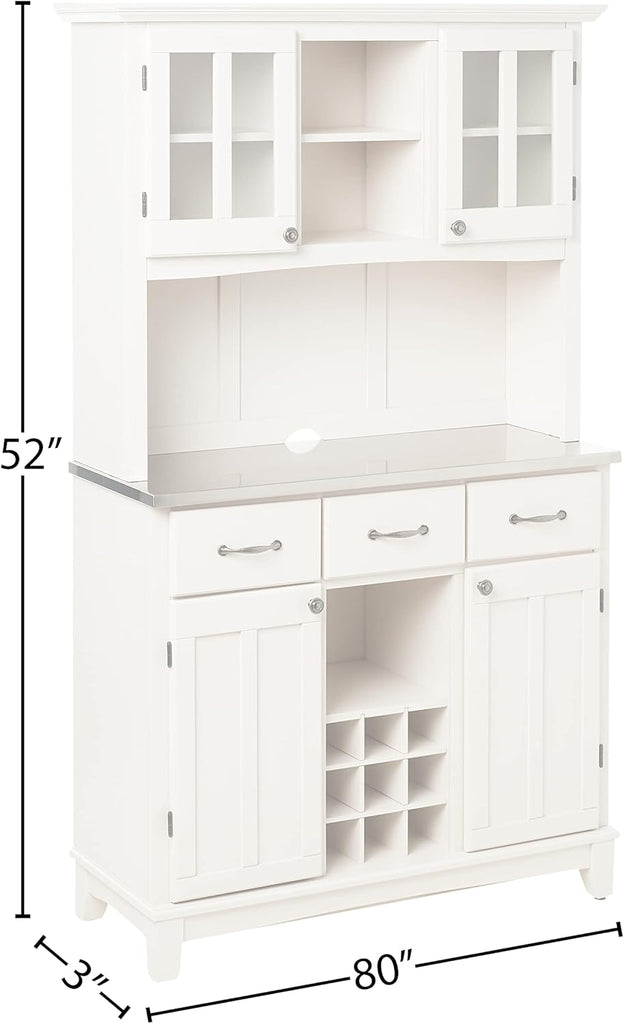Server sideboards-buffets-credenzas, Hutch, Off White