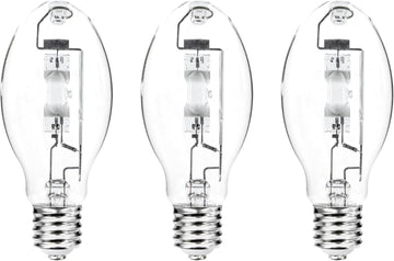 M59 Metal Halide Lamp, 400 Watts, Mogul Base (E39), ED37, 12,000 Hour Life Span, 36000 Lumen, Clear