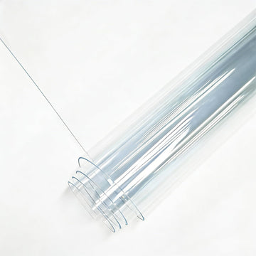 Clear PVC Vinyl Fabric 0.5mm, Firm Vinyl for Sewing & DIY