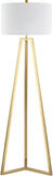 Deisa Contemporary Gold 64-inch Tripod Floor Lamp (LED Bulb Included)