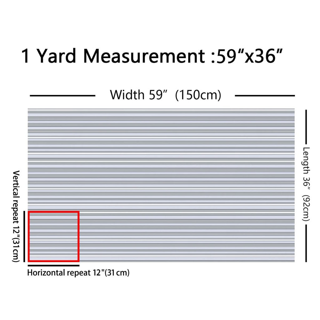 Stripes Fabric by The Yard Soft 2 Yards