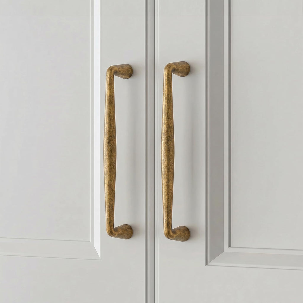 10 Pack 5in Vintage Brass Cabinet Pulls Kitchen Cabinet Handles