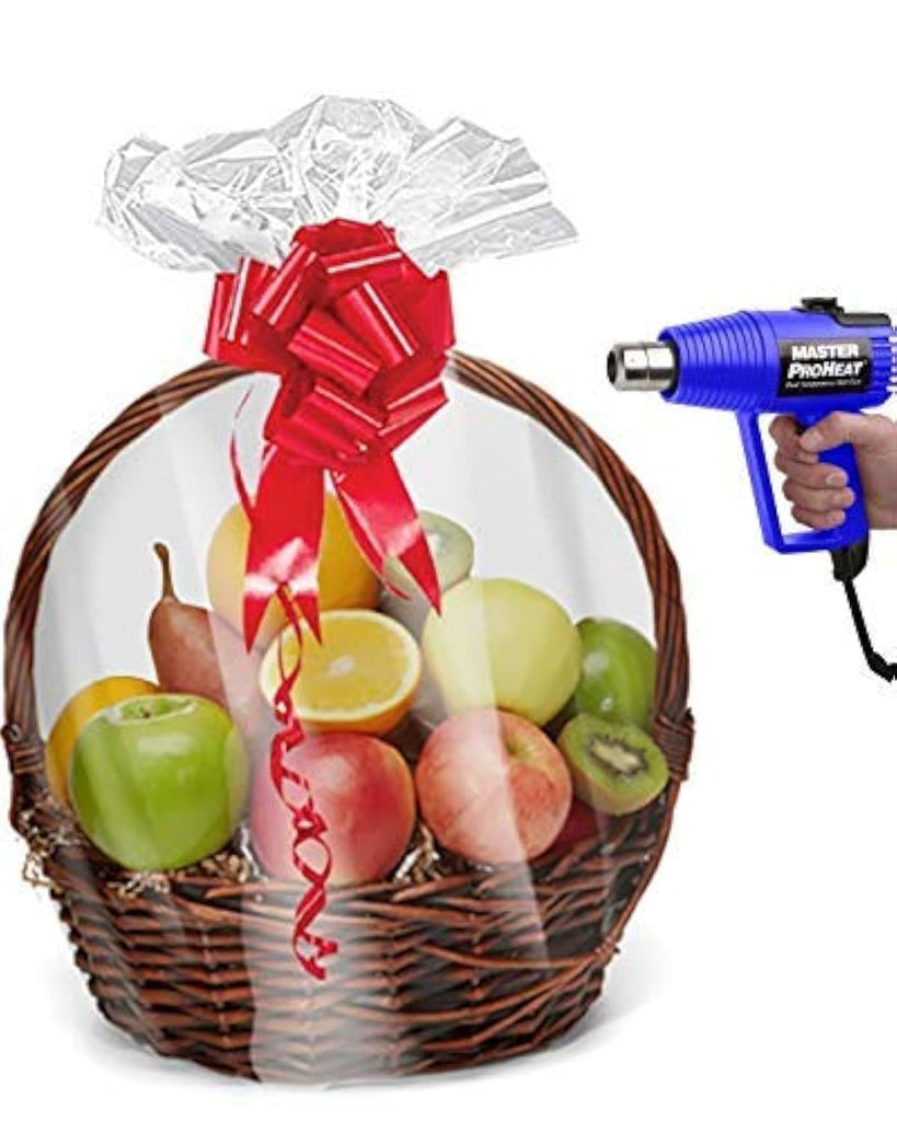 Shrink Wrap Basket Bags 20 Pack For Gift | Casa Home Living