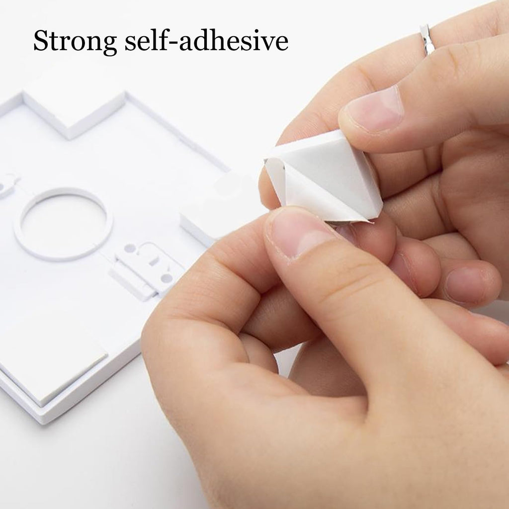 5 Pcs Escutcheon Plate Wall Split Flange 28mm/1.1inch Split Flange Toilet Pipe Flange Cover Pipe Cover White ABS