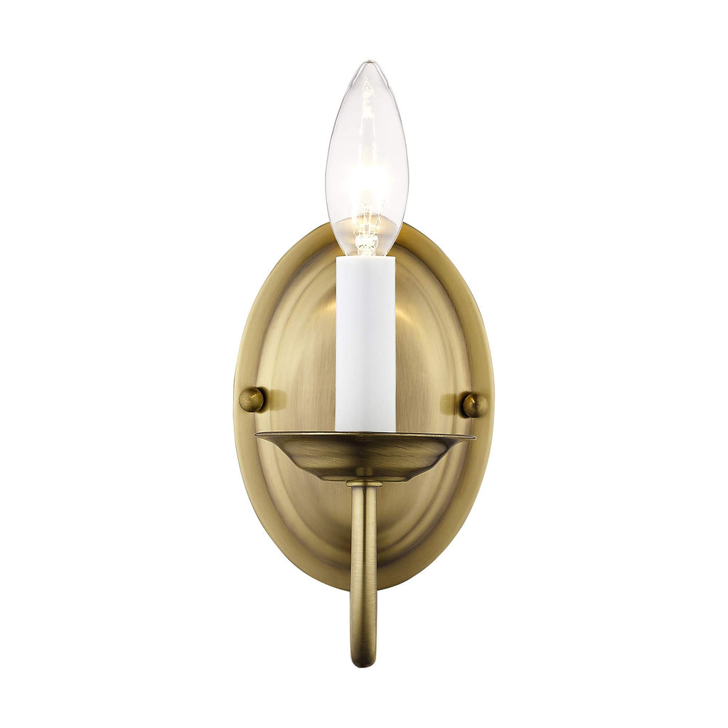 4151-01 Wall Sconce, Antique Brass