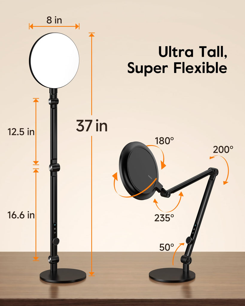 Desk Lamp, Professional Video Call Light, CRI>98