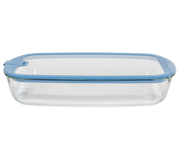 9x13 Glass Baking Dish with GLASS LID Lids Large Airtight Casserole Dish for Oven Pan Dishes Food Storage Containers