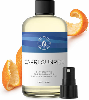 Capri Sunrise Luxury Diffuser Oil Refill (4 Fl Oz) - Set of 4