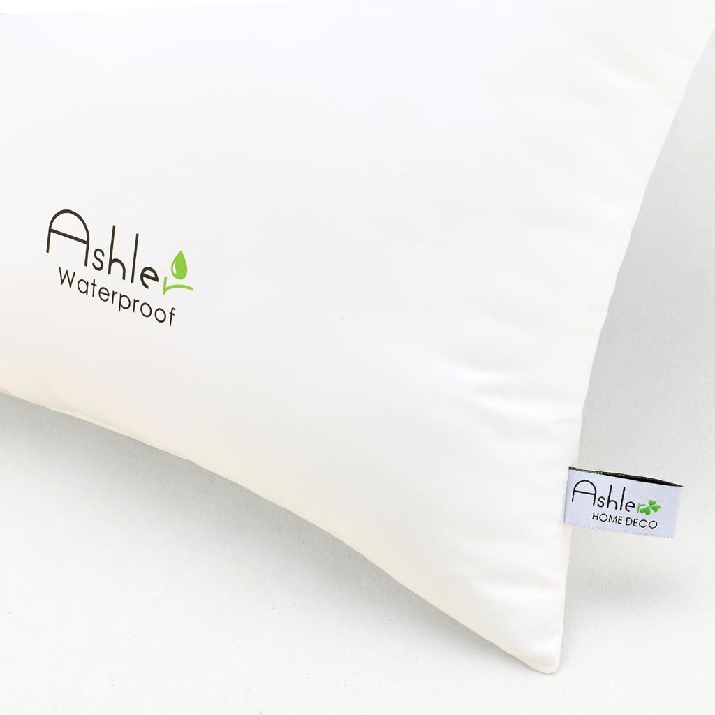 2 x 20 Waterproof Throw Pillow Inserts, Outdoor - Set of 2