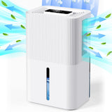 Portable Home Dehumidifier for Basements Bathroom Bedroom|91 OZ Tank|900 sq.ft Coverage|Quiet Smart Design with Auto