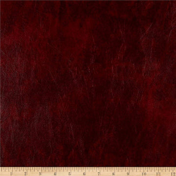 Faux Leather Caprice Wine, Fabric by the Yard