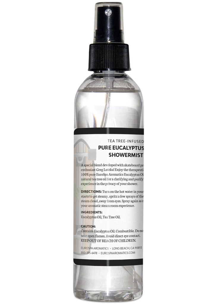 Eucalyptus Oil ShowerMist and Steam Room Spray, All-Natural Premium Aromatherapy Essential Oils - Tea Tree Infused